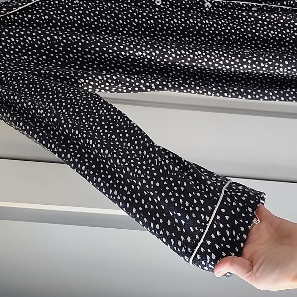 Eberjey black/white print night shirt pajamas! - Picture 4 of 8